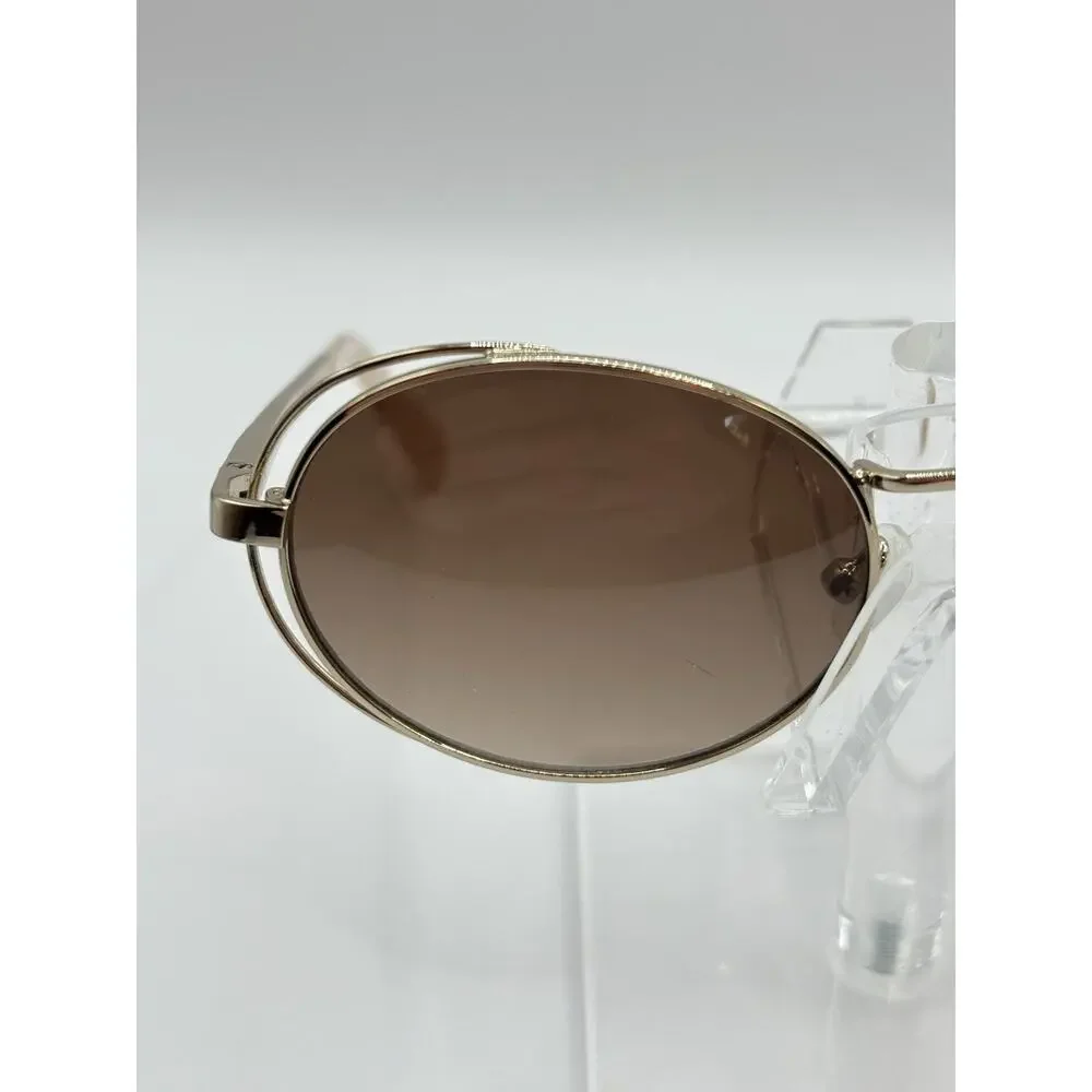 BCBGeneration Aviator Sunglasses Gold Brown Gradient Women BG3014